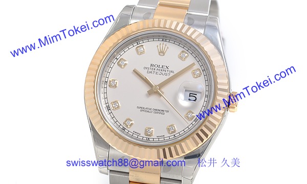 ロレックス(ROLEX) 時計 デイトジャストII 116333G