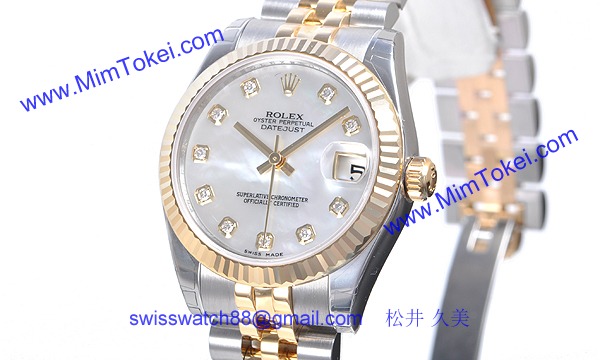 ロレックス(ROLEX) 時計 デイトジャスト 178273NG