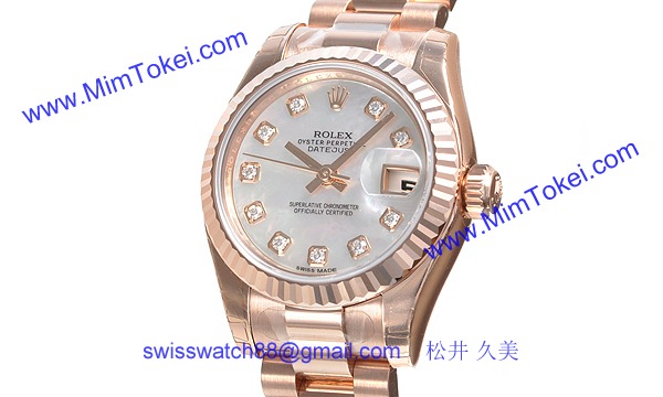 ロレックス(ROLEX) 時計 デイトジャスト 179175NG