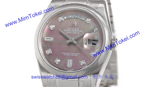 ロレックス(ROLEX) 時計 デイデイト 118209NG