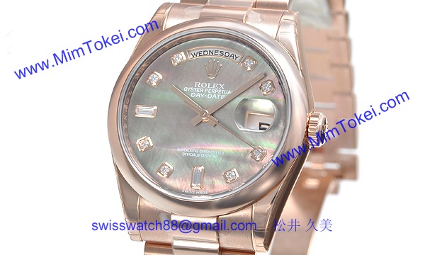 ロレックス(ROLEX) 時計 デイデイト 118205NG