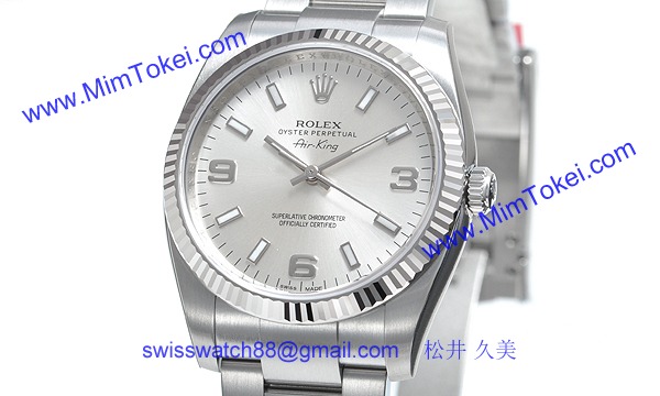 ロレックス(ROLEX) 時計 エアキング 114234