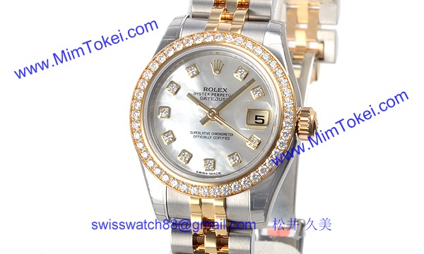 ロレックス(ROLEX) 時計 デイトジャスト 179383NG