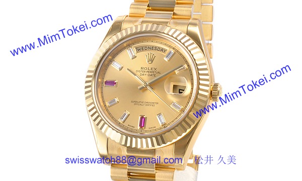 ロレックス(ROLEX) 時計 デイデイトII 218238BG