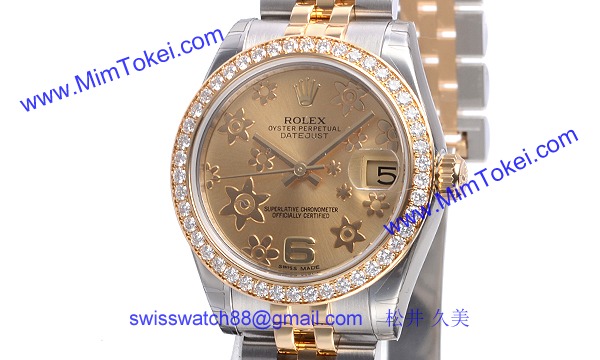 ロレックス(ROLEX) 時計 デイトジャスト 178383