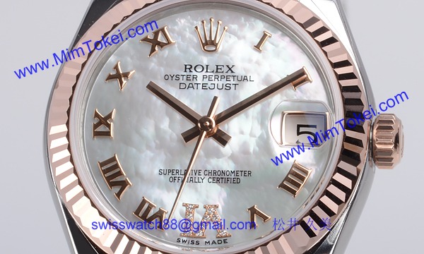 ロレックス(ROLEX) 時計 デイトジャスト 178271NR