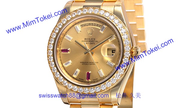 ロレックス(ROLEX) 時計 デイデイトII 218348BG