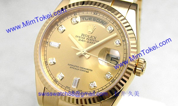 ロレックス(ROLEX) 時計 デイデイト 118238A