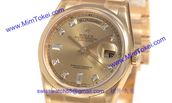 ロレックス(ROLEX) 時計 デイデイト 118208A