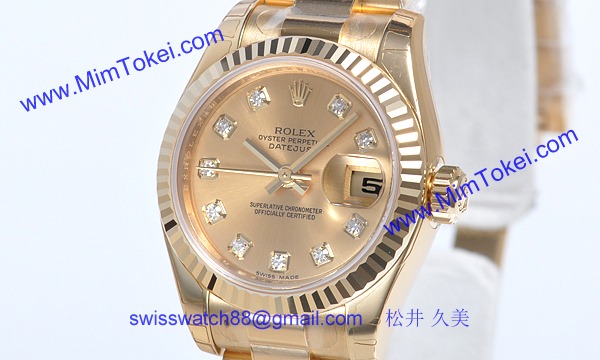 ロレックス(ROLEX) 時計 デイトジャスト 179178G