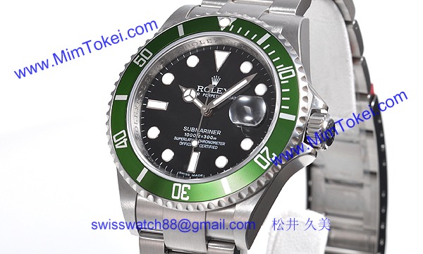 ロレックス(ROLEX) 時計 サブマリーナデイト 16610LV