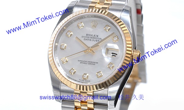 ロレックス(ROLEX) 時計 デイトジャスト 116233NG