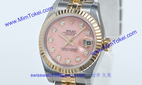 ロレックス(ROLEX) 時計 デイトジャスト 179173OPG