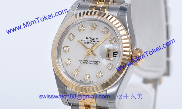 ロレックス(ROLEX) 時計 デイトジャスト 179173NG