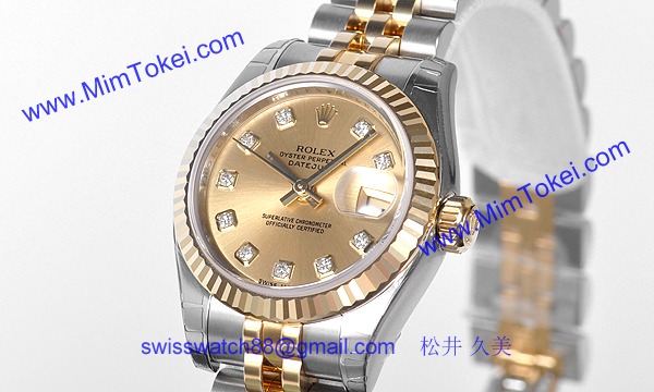 ロレックス(ROLEX) 時計 デイトジャスト 179173G