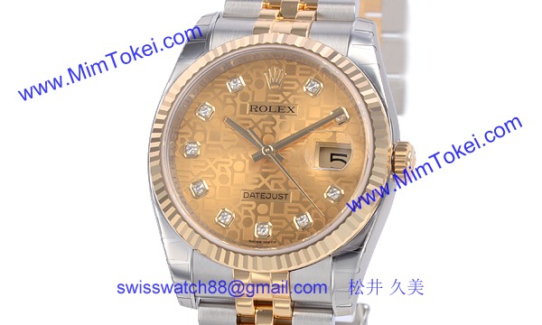 ロレックス(ROLEX) 時計 デイトジャスト 116233G