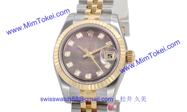 ロレックス(ROLEX) 時計 デイトジャスト 179173NG