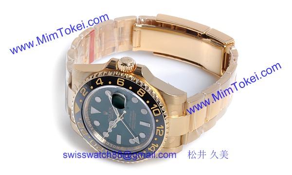 ロレックス(ROLEX) 時計 ＧＭＴマスターII 116718LN