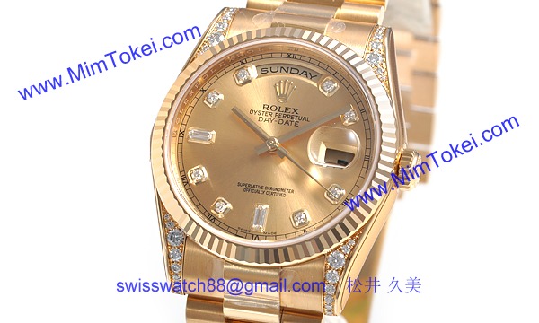 ロレックス(ROLEX) 時計 デイデイト 118338A