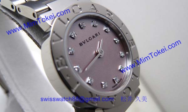 Bvlgari ブルガリ腕時計ブランド コピー通販レディース時計 BB23C11SS/12JN