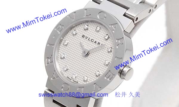 Bvlgari ブルガリ時計偽物 コピー 人気時計 タイプ 新品レディース BB23WSS/12N