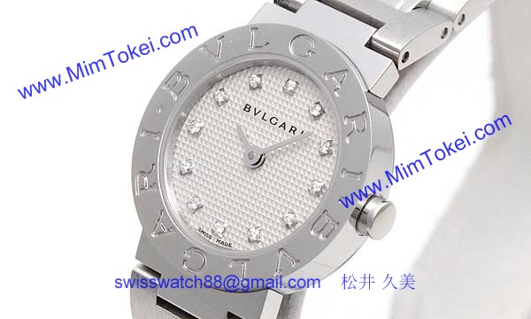 Bvlgari ブルガリ時計偽物 コピー 人気時計 タイプ 新品レディース BB23WSS/12N