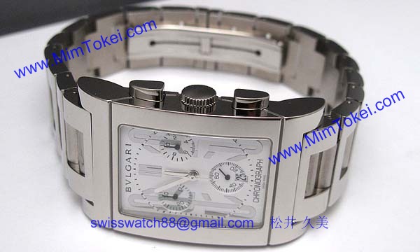 ブルガリ時計コピー Bvlgari 腕時計激安 レッタンゴロクロノ 新品メンズ RTC49WSSD