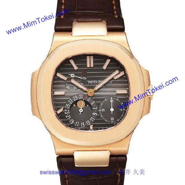 パテックフィリップ 腕時計コピー Patek Philippeノーチラス パワーリザーブ ムーンフェイズ　5712R