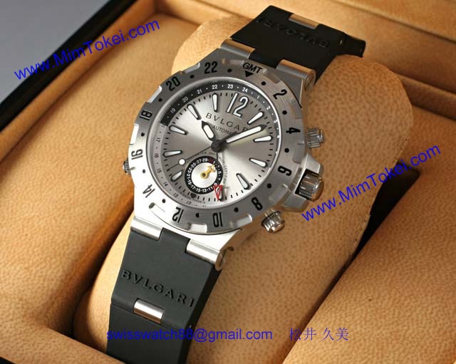 ブランド ブルガリBvlgari 時計コピー ディアゴノ プロフェッショナルGMT GMT40C5SVD 
